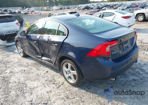 2013 Volvo S60 T5 from USA, damaged, VIN YV1612FS6D1214240
